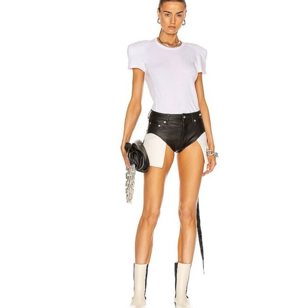 Black Rick Owen’s hot shorts